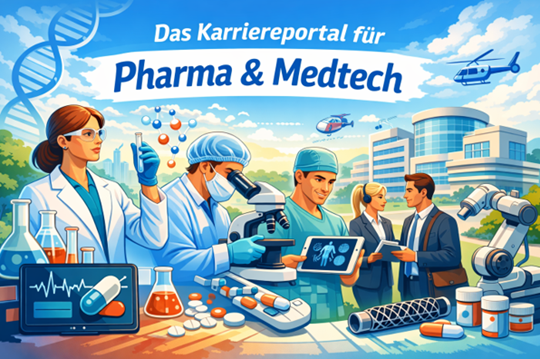Dein Karriereportal f&uuml;r Pharma & Medtech
